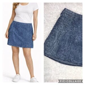 BONGO Classic Blue Mini Skirt